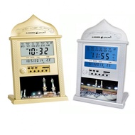 Azan Calendar Muslim Prayer Clock Adjustable Prayer Time Temperature Display