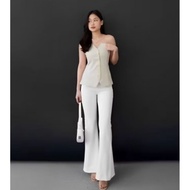 FIT FLARE PANTS CUTBRAY WOMEN'S LONG PANTS