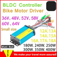 1pc 24V36V48V52V250W350W Intelligent Dual Mode Brushless Motor Simple Portable Electric Vehicle Cont