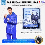 GHANA Jas Hujan Baju dan Celana Jumbo Warna All Size Rain Coat