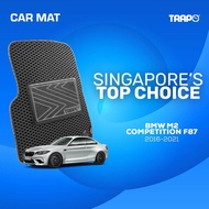 Trapo Car Mat for BMW M2 Competition F87 (2016-2021) | Anti-Slip | Waterproof | Custom Made | Odour 