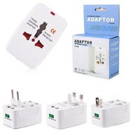 International Universal Travel Adapter Connector Socket W/USB Port