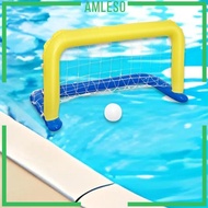 [Amleso] Inflatable Pool Beach Ball Set, Inflatable Beach Ball Goal, Lake Water Sports