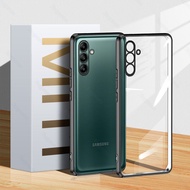 Jingsanc Ốp Trong Suốt Cho Samsung Galaxy A54 5G/A34 5G Vỏ Điện Thoại Silicon Mềm TPU Mạ Điện Kính T