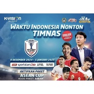 Paket AFF Asean Championshtsubishi Electric Cup KVISION Paket Bola Timnas K-Vision Promo
