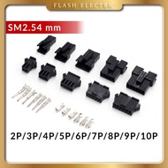 SM 2.54mm 2P Male Female Connector Jack Set | 3P | 4P (5 optional bag) [suitable for pressing standa