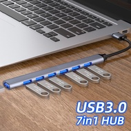 USB Hub 3.0 USB Hub Splitter PC OTG Laptop Multi 2.0 Expander USB 6 USB Adapter Accessories Power Po