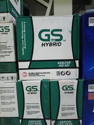 AKI MOBIL GS GOLDSTAR NS60 46B24R 55B24R 65B24R. AVANZA AKI BASAH HYBRID 12V 45AH BERGARANSI