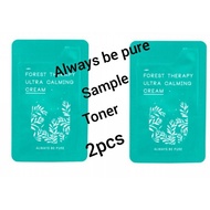 Korea Always Be Pure Forest Therapy Ultra Calming Toner Sample