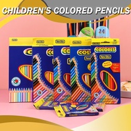 New Elite Permanent Colored Pencils 6/12/18/24 Colours | Children's Colored Pencils