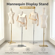 【In Stock】Korean Version Clothing Store Model Props Female Half Body Women's Clothing Window People'