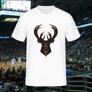 NBA Milwaukee Bucks Basketball Club Team T-Shirt CS-546
