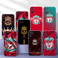 Transparent Phone Case Liverpool FC Realme 5i 5S 5 Pro 6 Pro 7i 7 Pro 8i 8S 9 Pro Plus 10 Pro Plus