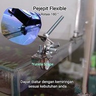 DUDUKAN KIPAS / FAN AQUASCAPE FLEXIBEL ROTASI 180° AQUARIUM 1 pcs