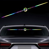BMW Laser Reflective Sticker Car Logo Vinyl Stickers Waterproof Auto Body Decals For BMW F10 F30 F45 G30 X1 X2 X3 X5 E90 M3 G30 G20 E60 Accessories