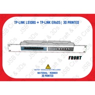 2 IN 1 RACKMOUNT TP-LINKLS108G+TP-LINK ER605