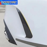 Car Rear Air Knife Splitter Spoiler Decoration Trim For Mercedes Benz C Class Estate S205 C180 C200 