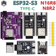 ESP32-S3-DevKitC-1 ESP32-S3-n16r8 n8r2 uno WiFi Bluetooth-compatible BLE 5.0 Mesh Development Board 