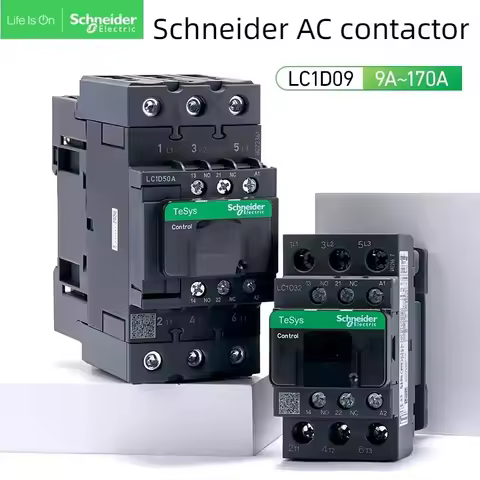 Schneider Electric AC Contactor LC1D 220V Single-Phase lc1d09m7c 18A 32A 50A Elevator Three-Phase AC