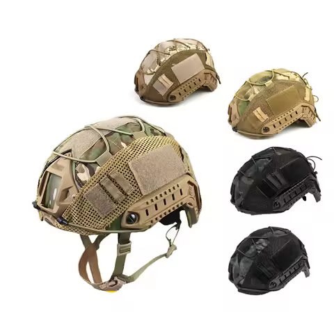Multicam Fast Helmet Cover Airsoft Hunting Accessories CS War Battle Helmet Cloth for Ops-Core FAST 