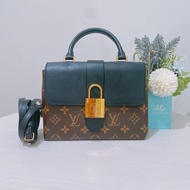 TK1687 LOUIS VUITTON 路易威登迷你經典花紋鎖頭兩用包包LOCKY BB MONOGRAM CANVAS