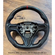 HONDA CIVIC FD / CITY GM2 / JAZZ GE CARBON FIBER STEERING WHEEL