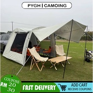 khemah Auto tent outdoor camping tent waterproof and sunscreen suitable for 4-6 people 485x240x195cm