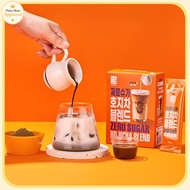 NOKCHAWON Zero Sugar Hojicha Blend 10g x 7 Sticks 70g | Korean Roasted Green Tea Latte Powder | 0g S