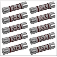 Fuse -13A 13Amp Fuse / 13Amp Plug Top Fuse / 13a Fuse / 13a Plug (5/10 PCS)