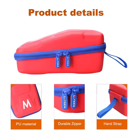 LTGEM Waterproof Red EVA Hard Case for Mario Kart Live Home Circuit Mario Set Nintendo Switch Mario 