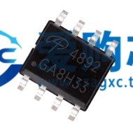 10PCS/LOT AO4892 Patch SOP-8 Printing 4892 Dual N Channel 100V 4A MOSFET Field Effect Tube