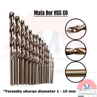 MATA Drill bit HSS Cobalt M35 Drill bit 1mm - 10mm