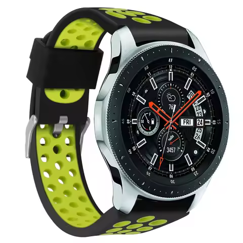 Original Strap for Samsung Gear S3 Frontier/Classic Galaxy watch 3 45mm 22mm Silicone Band for Samsu