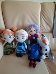 正品 Frozen 冰雪奇緣毛公仔