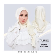 VIRAL ZAREEN SATIN SEMI INSTANT NAEYLA SIGNATURE / PEARL CREAM / KUNING SUSU / CAIR / ANTI KEDUT