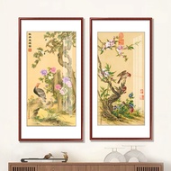 New model antique silk fabric embroidery 71*124cm 11CT