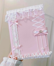 Original Lace Handmade INS Style A5 Instant Photo Three-Inch Card Album Star Chaser Guka Pink Color 