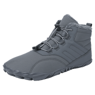 Men Hiking Shose BareFoot Boots Winter Waterproof Snow Boots Outdoor Walking Shoe Warm Fur Ankle Lei