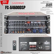 Power Amplifier Firstclass FC A4600DSP / FC A4700DSP 2×600Watt Bluetooth Original
