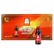 正官庄 活蔘28D 高麗蔘活力飲禮盒  100ml  8瓶  1組