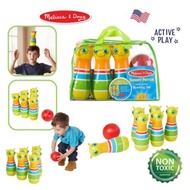 Melissa&Doug Giddy Buggy Bowling Set 6 Pins + Ball Children's Game Model 6685