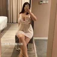 [Hot sales] Seksi Saiz Besar Baju Dalam Erotik Baju Dalam Erotik Sling us Menggoda Baju Tidur Wanita Gemuk MM Skirt Tidur Menggoda