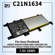 C21N1634 0B200-02550000 Tablet Battery for Asus Vivobook R542UR V587U R542U R542UR-GQ378T X580B X542