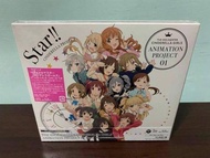 THE IDOLM@STER 偶像大師 灰姑娘女孩 日版 初回限定盤 CD+BD ANIMATION PROJECT 01 Star!! 鷺沢文香 雙葉杏 高垣楓 神崎蘭子 澀谷凜 全新