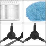【8NEW】For MIDEA i2A for Conga 999 Side Brush HEPA Filter Mop Pad Spare Part