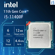 New Intel Core i5-11400F i5 11400F 2.6 GHz Six-Core Twelve-Thread CPU Processor L3=12M 65W LGA 1200 