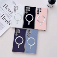 （現貨）（送保護膜）（送順豐智能櫃）三星手機殼高透鏡頭保護膜底部防塵網防指紋防塵金屬手機殼，適用於三星S23，S23PLUS,S23ULTRA,S23系列，S22系列，S21系列，Samsung手機殼