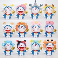 12 Constellations Doraemon Doraemon Doraemon Doraemon Doraemon Doraemon Blue Fat Doll Decoration Bou