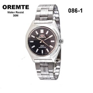 Oremte Men's Watch 086G Stainless Steel Water Resistant 3 ATM Original + Free BOX