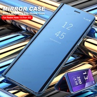For Xiaomi Redmi Note 13 Pro+ 2024 Case Smart Mirror Leather Flip Magnetic Cover Xiaomi Redmi Note13 Pro Plus Note13Pro 13Pro 5G Stand Case